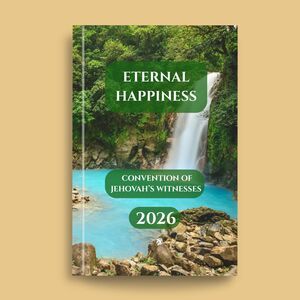 JW Eternal Happiness Convention 2026 Notebook International Waterfall Edition